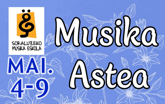 Semana musical del 4 al 9 de mayo. ¡Ver el programa!