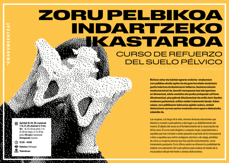 Ahalduntze eskola: "Zoru pelbikoa indartzeko ikastaroa"