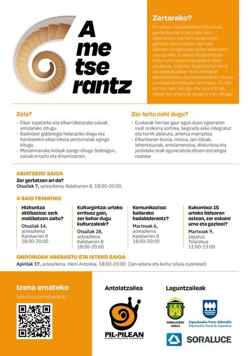 Ametserantz! prozesuaren 3. saioa