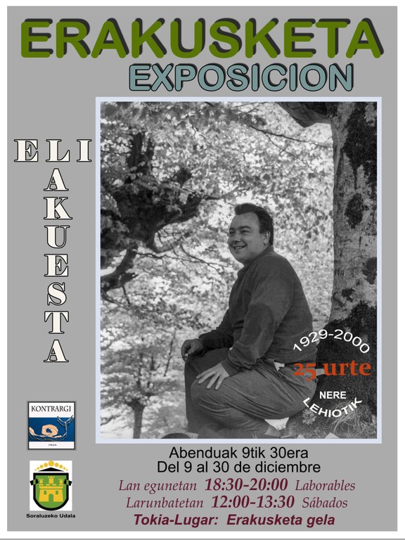 Erakusketa: "Eli Lakuesta"