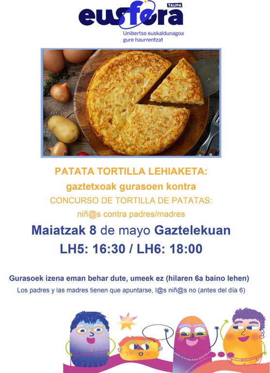 Eusfera: "Patata-tortilla lehiaketa"