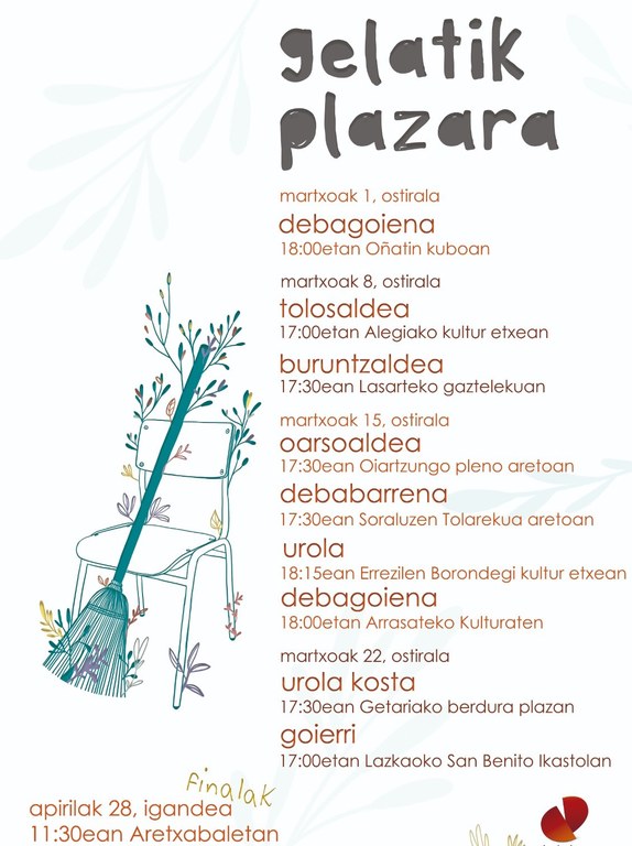 "Gelatik Plazara" bertso txapelketa