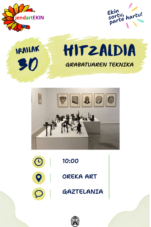 Hitzaldia: "Baroja Collet: grabatuaren teknika"