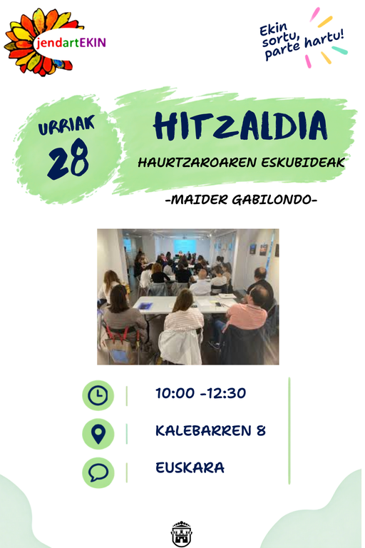 Hitzaldia: "Haurtzaroaren eskubideak"