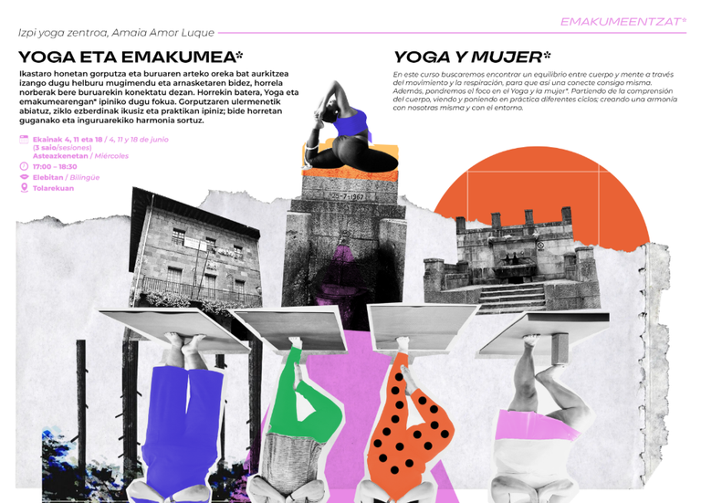 Ikastaroa: "Yoga eta emakumea*"