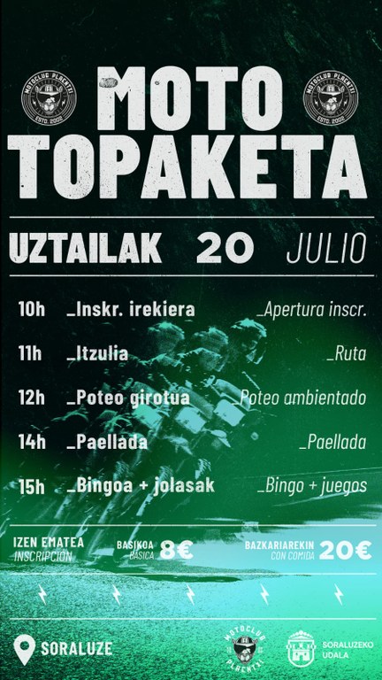 Moto topaketa