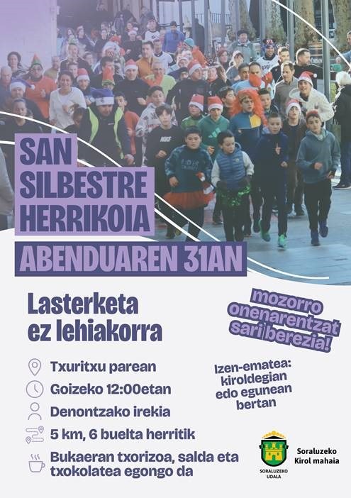 San Silbestre lasterketa herrikoia