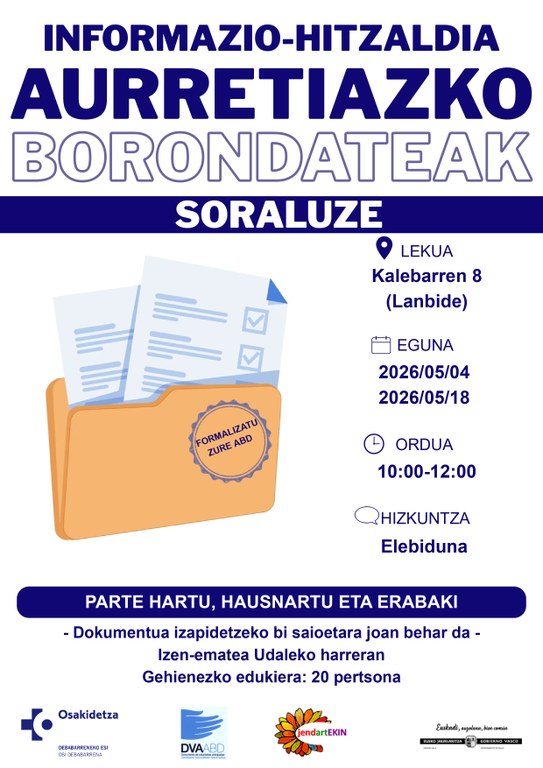 Tailerra: "Aurretiazko borondateak"