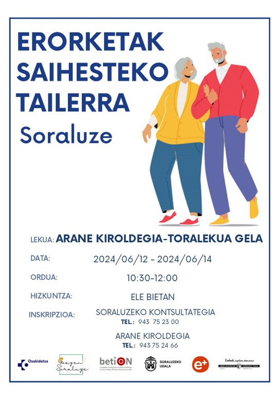 Tailerra: "Erorketak saihesteko tailerra"
