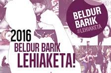 "Beldur Barik 2016" lehiaketa