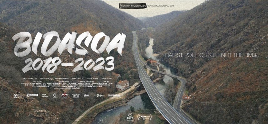 "Bidasoa 2018-2023" dokumentalaren proiekzioa barixaku honetan, udako zinema zikloaren baitan "Bidasoa 2018-2023" dokumentalaren proiekzioa barixaku honetan, udako zinema zikloaren baitan