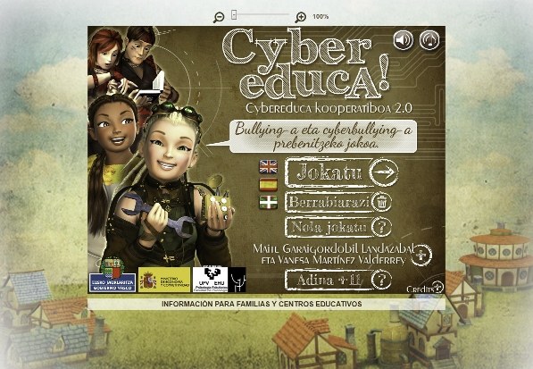 Cyberbullyingaren aurkako bideo-jokoa Cyberbullyingaren aurkako bideo-jokoa