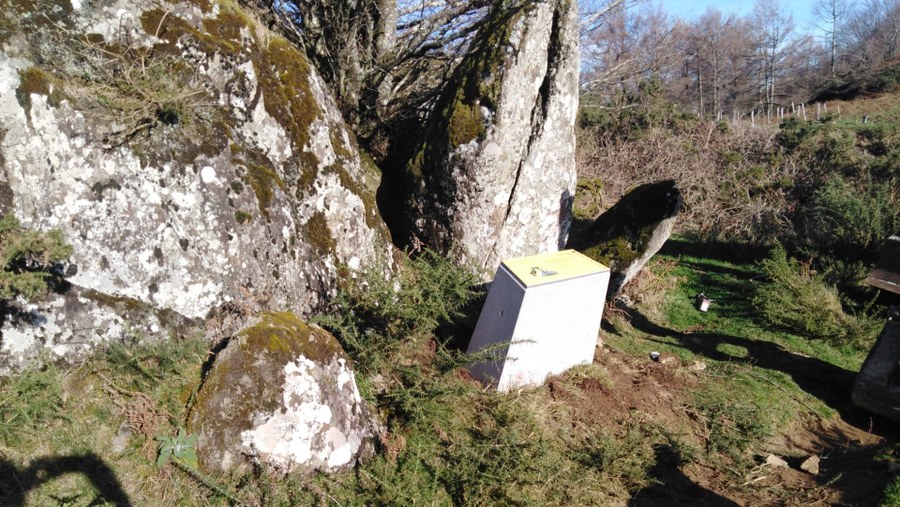 Dolmenen ibilibidearen seinaleztapena Dolmenen ibilibidearen seinaleztapena