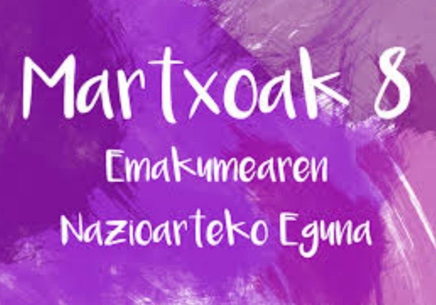 Martxoaren 8aren bueltako programazioa