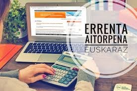 Errenta aitorpena euskaraz Errenta aitorpena euskaraz