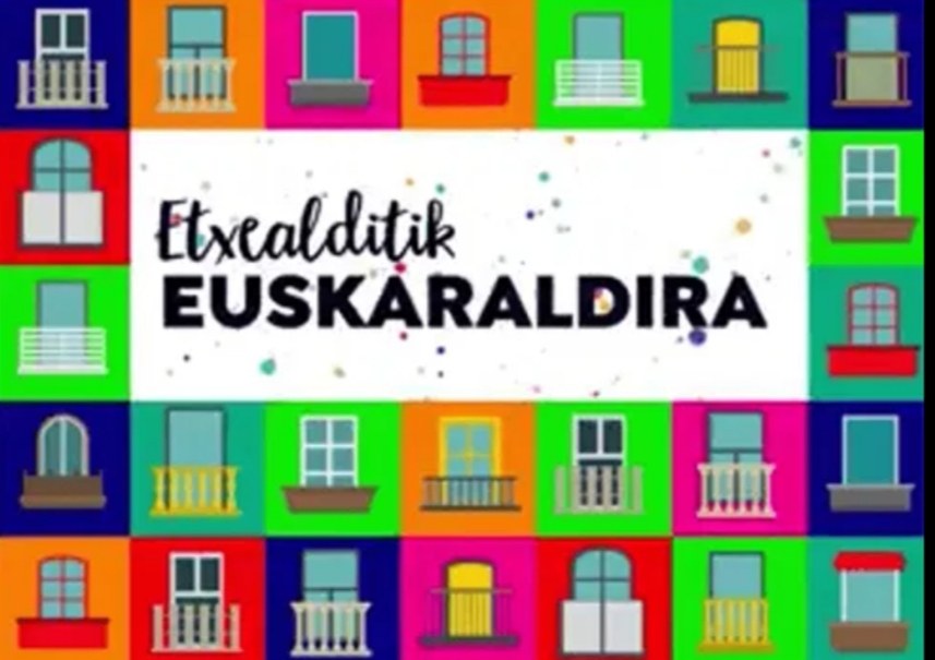 "Etxealditik Euskaraldira" ekimena