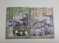 "Ezozia auzoko baserriak" eta "Txurruka auzoko baserriak" liburuak aurkeztuko dira datorren eguaztenean, urriak 29, idazlearen eskutik