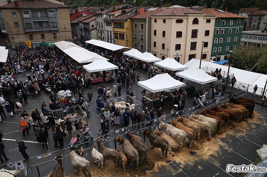 Gaztañerre azoka prestatzeko bilera