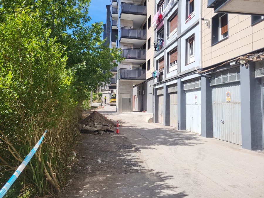 Gaur, astelehena, irailak 14 hasiko dira Ezozibidea atzeko bidea txukuntzeko lanak