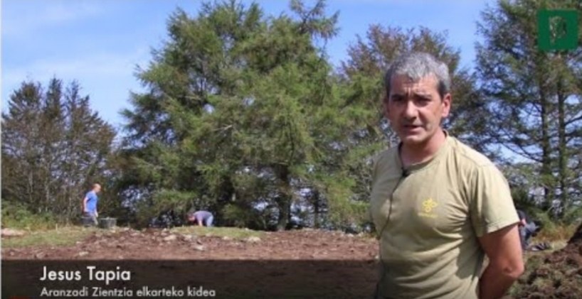 Jesus Tapia arkeologoaren hitzaldia Jesus Tapia arkeologoaren hitzaldia
