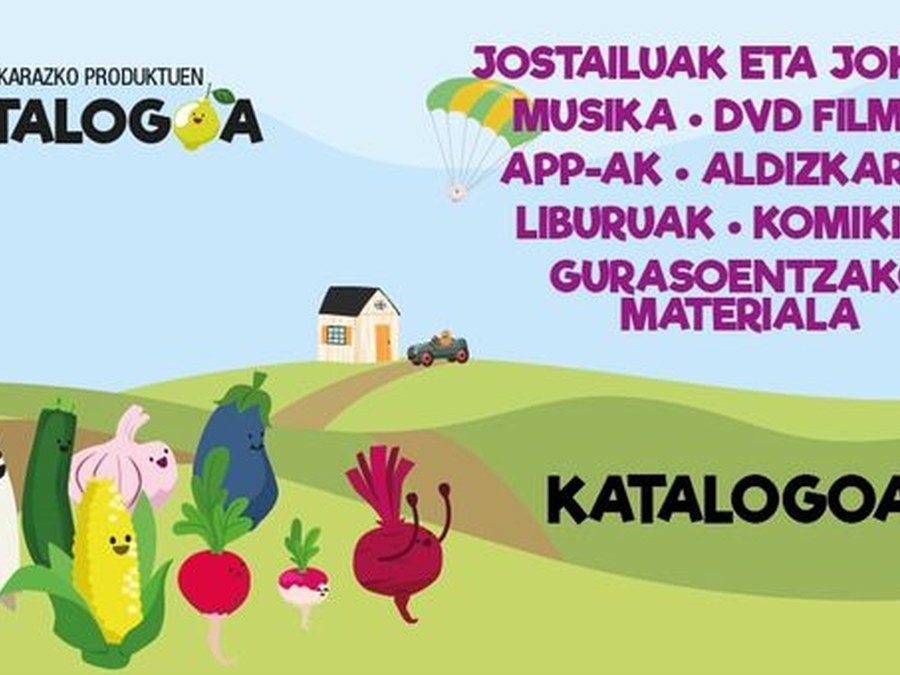 Kalean da euskarazko produktuen aurtengo katalogoa