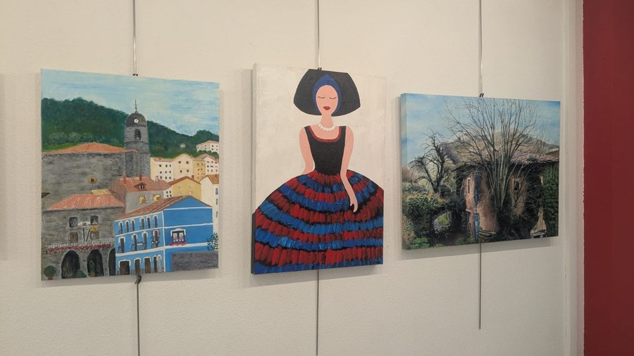 Krabelin pintura eskolako ikasleen ikasturte amaierako erakusketa ikusgai maiatzaren 24ra arte Krabelin pintura eskolako ikasleen ikasturte amaierako erakusketa ikusgai maiatzaren 24ra arte