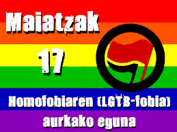 LGTB-fobiaren aurkako Nazioarteko Eguna LGTB-fobiaren aurkako Nazioarteko Eguna
