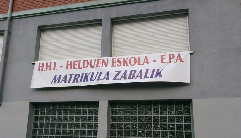Matrikulazio kanpaina HHI/EPA ikastetxean Matrikulazio kanpaina HHI/EPA ikastetxean