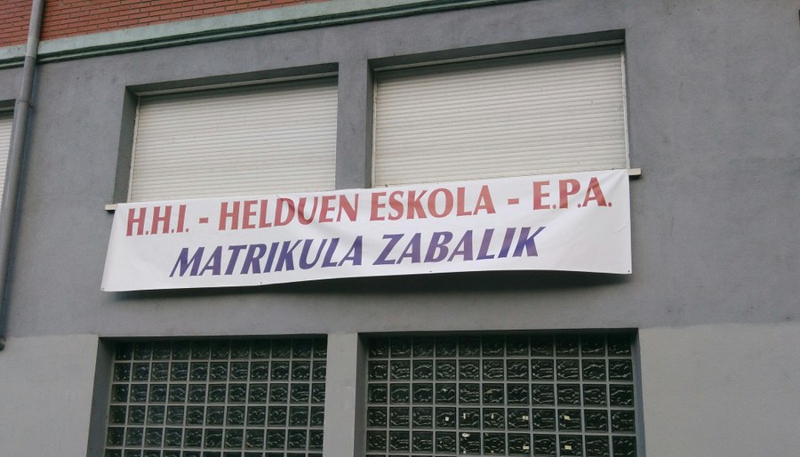 Matrikulazio kanpaina HHI/EPA ikastetxean Matrikulazio kanpaina HHI/EPA ikastetxean