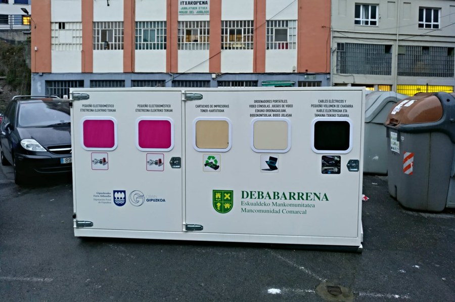 Erregetxeko minigarbigune berria Erregetxeko minigarbigune berria