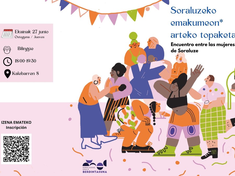 Soraluzeko emakumeon* arteko topaketa datorren eguenean