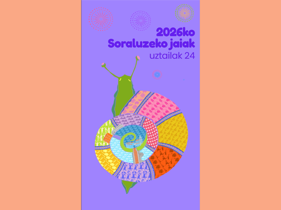 Soraluzeko jaietarako hainbat ohar eta jaiak iragartzeko bideo laburra: uztailak 24, barixakua